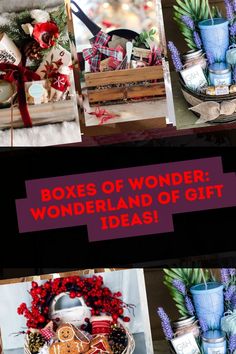 boxes of wonder, wonderland of gift ideas