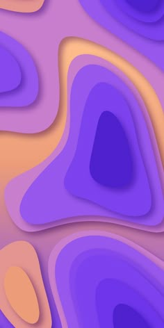 an abstract background with purple and orange shapes