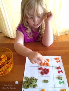 Counting Goldfish Crackers Left Brain Craft Brain Engineering Art, Steam Learning