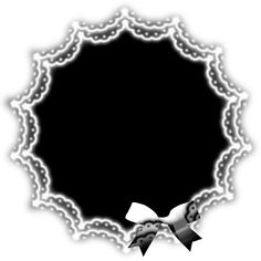 a black and white photo with a bow on it