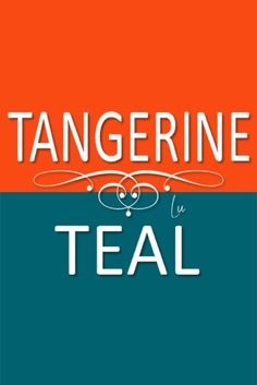 the cover of tangerine teal