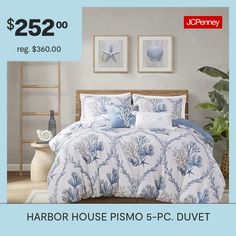 harbor house pismo 6 - pc duvet set $ 25 00 reg $ 60 00