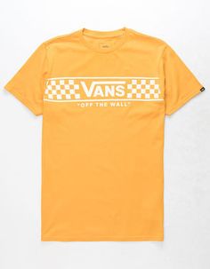 VANS x Tillys Checker Drop Mens T-Shirt Vans Shirt Outfit, Outfit Ideas With Vans, Vans Clothing, Vans Shirts, Vans Checkered, Vans Shirt