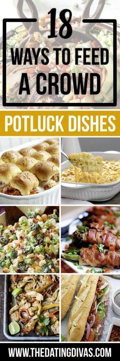 Desserts Potluck, Entertaining Appetizers, Best Camping Meals, Large Group Meals, Drinks Party, Appetizers For A Crowd