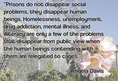 a quote by angelia davis about prison