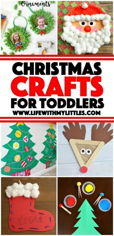 christmas crafts for toddlers to make