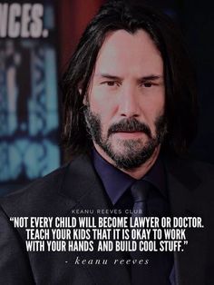 keanu stevens quote about being a doctor