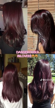 Dark Hair Colors For Pale Skin Blue Eyes, Best Hair Colours For Indian Skin, Dark Aubergine Hair, Burgundy Hair No Bleach, Brown To Dark Red Hair, Dark Purple Red Hair Color, Deep Red And Black Hair, Burgundy Hair On Curly Hair, Red On Brunette Hair