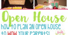 an open house sign with the words how to plan an open house and now your parents