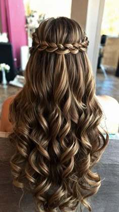 Hairstyle Examples, Simple Prom Hair, Prom Hairstyles For Long Hair, Hair Creations, Back To School Hairstyles, Hairstyle Look