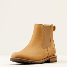 English Country Lifestyle Footwear & Clothing | Ariat Country Lifestyle, Natural Tan, Leather Working, Women's Style, Chelsea Boots, Chelsea, Heel Height, Lifestyle, Boots