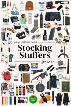 Are you in search of the perfect stocking stuffer ideas for the men in your life? I’ve carefully curated the ultimate stocking stuffer guide that fits into a variety of price points and is tailored specifically for men. I usually keep my stocking stuffer gifts on the lower end of the budget, but I k#GiftsForHim #MensGiftIdeas #GiftsForMen #GiftsForDad #GiftsForBoyfriend #GiftsForHusband #GiftsForBrother #GiftsForGrandpa #GiftsForUncle #GiftsForGuyFriends