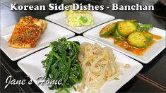 korean side dishes - banchan