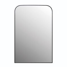 an empty mirror on a white background