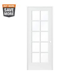 a white door with the words buy more save more