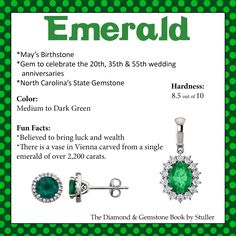 Types Of Emerald Stones, Emerald Gemstone Meaning, Heirloom Emerald Gemstone Jewelry, Luxury Elegant Emerald Gemstones, Elegant Faceted Emerald Gemstones, 55th Wedding Anniversary, Birthstone Gems