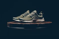 Nike Dresses the Air Presto Essential in "Cargo Khaki" Nike Clothes Mens, Nike Dresses, Cargo Khaki, Military Inspired, Clothes Horse, Nike Adidas