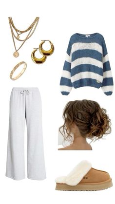 Comfy cute school outfit Sweatpants Outfits, Bar Outfit, Skandinavian Fashion, Outfit Inspo Casual, Casual Preppy Outfits, Trendy Outfits For Teens, Cute Lazy Day Outfits, Cute Outfits For School, Cute Preppy Outfits