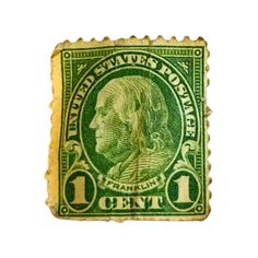 Discover a piece of history with this Unused Mint Antique 1920s Ben Franklin Rare One Cent Green Postage Stamp. Perfect for collectors and history enthusiasts alike, this rare stamp offers a glimpse into the past, celebrating one of America's most influential Founding Fathers. Features: Historical Significance: Featuring an iconic portrait of Benjamin Franklin, this stamp is a valuable piece of American history from the 1920s. Rare Find: This one-cent green postage stamp is a rare collectible, sought after by philatelists and history buffs. Mint Condition: Unused and well-preserved, this stamp retains its original color and detail, making it a pristine addition to any collection. Classic Design: The intricate design and fine detailing reflect the craftsmanship of early 20th-century stamp p Vintage Stamps Postage, Postage Stamp Collecting, Price Of Stamps, Old Stamps, Rare Stamps, Ben Franklin, Postage Stamp Art, Vintage Postage, Unique Display