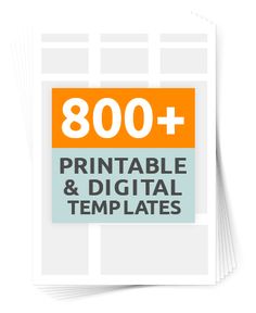 the printable planner templates are available for $ 1, 500 per month and includes four