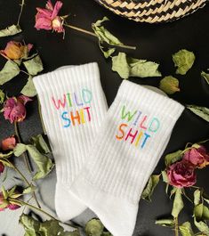 hand embroidered original design on socks. available for sale 💙 DM to get more details Embroidered Socks Nike, Hand Embroidered Socks, Embroidery On Socks, Embroidery Socks, Embroidered Sweaters, Embroidered Socks, Hand Embroidery Design, Embroidered Sweater, Embroidery And Stitching