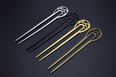 Quantity: 1 hair stick Size: 16cm Material: metal Color: for choice Waist Length Hair, Diy Wedding Hair, Simple Hair, Metal Hair Clips, Metal Hair, Hair Comb Wedding, Bridal Hair Comb, Metallic Hair, Hair Sticks