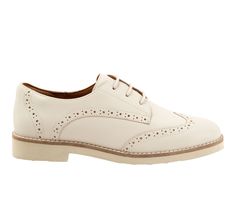 The Willet loafer has a lace-up design and a soft lined interior with a cushioned removable footbed that has arch support. Leather upper, Lace up closure for secure fit,1\ heel, Round Wingtip toe, Breathable high bouncing molded PU foam footbed, Rubber outsole | Women's Softwalk Willet Oxfords Shoes in Ivory Size 12 Oxfords Shoes, Womens Oxfords, Loafers For Women, Arch Support, Oxford Shoes, Leather Upper, Oxford, Size 12, Loafers