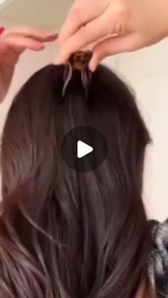 Clutcher Hairstyles, Hair Clip Tutorial, Casual Hairstyles For Long Hair, Updo Hairstyles Tutorials, Hair Style Vedio, Peinados Recogidos