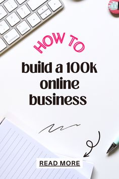 a book with the title how to build a 100k online business on top of it