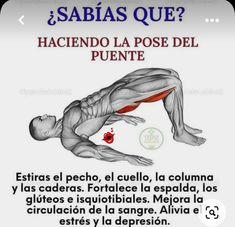 an image of a man doing push ups with the caption's in spanish