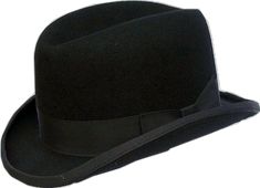 Formal Black Fitted Top Hat, Formal Fitted Black Top Hat, Black Fitted Top Hat For Formal Occasions, Fitted Black Top Hat For Formal Occasions, Black Top Hat With Short Brim For Formal Occasions, Classic Black Cloche Hat With Wide Brim, Classic Wool Cloche Hat With Curved Brim, Classic Wide Brim Felt Hat For Derby, Classic Black Wide Brim Cloche Hat