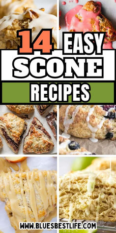 A collection of scone recipes. Lazy Breakfast, Breakfast Scones, Scone Recipes, Pane Dolce