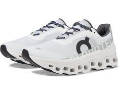 Women's On Cloudmonster | Zappos.com On Cloudmonster, Merrell Hiking Boots, Cushioned Running Shoes, Shoe Wishlist, Black And White Shoes, Shoe Inspo, Waterproof Shoes, Tennis Shoes, Product Reviews