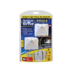 the sensor brite light is packaged in a package