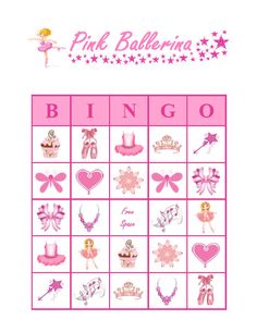 the pink ballerina game is shown in this image