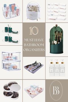 the top ten must have bathroom organizers