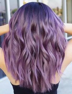 Purple Ombre Hair - Purple Sombre Pastel Hair Ombre, Lavender Hair