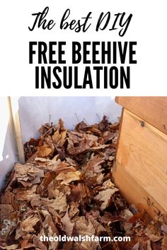 the best diy free beehive insulation for your garden or yard is here