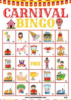 an image of carnival bingo game