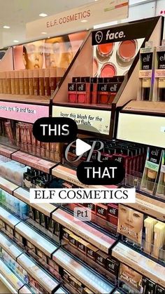 Krity | Skincare•Beauty•Style on Instagram: "If you ever get confused about which elf products to buy over others, here’s my breakdown of what you should pick.  Do you agree or disagree?! 
⠀⠀⠀⠀⠀⠀⠀⠀⠀
#KritySBeauty #thisorthatmakeup #Makeupunder15 #BudgetBeauty #AffordableGlam #AffordableMakeupTips #BudgetFriendlyGlam #AffordableMakeup #BudgetGlam ELF makeup reviews, Honest ELF Cosmetics makeup review" Best Elf Makeup Products, Elf Cc Cream, Best Elf Makeup, Elf Makeup Looks, Elf Makeup Products, Elf Cosmetics Makeup, Elf Bb Cream, Best Elf Products, Foundation Color Match