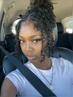 Mini Boho Braids On Natural Hair, Natural Hairstyles For Older Black Women, Natural Hair Ideas For Black Women, Boho Braids Natural Hair, Boho Locs, Micro Locs, Cute Curly Hairstyles, Type 4 Hair