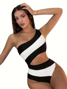 Temu | Explore the Latest Clothing, Beauty, Home, Jewelry & More Color Block Swimwear, Poolside Fashion, Athleisure Trend, Cut Out One Piece, Shein Outfits, Stil Elegant, Beachwear Fashion, Swimsuits High Waisted, Swimsuit Cover Ups