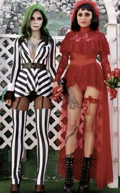 Beetlejuice Rave Outfit, Bettle Juice Outfits, Rave Halloween Outfits, Beetlejuice Outfits, Beetlejuice Halloween Costume, Beetlejuice Costume, Couples Halloween Costume, Beetlejuice Halloween, Hot Halloween Outfits