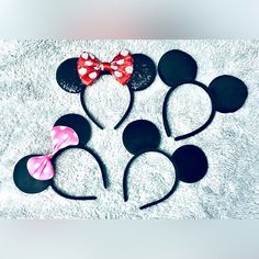 Mickey And Minnie Mouse Ears Available For Adults And Kids. Listing Is For One. Bundles Available. Mickey Mouse Ears Headband, Family Coloring, Mickey And Minnie Mouse, Mouse Ears Headband, Mickey Mouse Ears, Minnie Mouse Ears, Mickey And Minnie, Ear Headbands, Mouse Ears