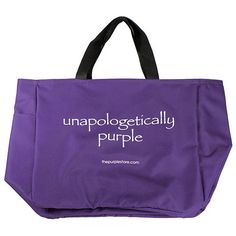 Purple Tote Bag- Unapologetically Purple Purple Items, Purple Stuff, Purple Appliances, Purple Kitchen Accessories, Purple Meaning, Purple Tote Bag, Purple Quotes, Purple Accessories, Purple Handbags