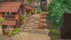 Dragon Quest Builders 2 Builds, Dinkum Game, Minecraft Bakery, Minecraft Palace, Dragon Quest 2, Dragon Quest Builders 2, Minecraft Cottage, Minecraft Castle