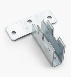 an aluminum bracket on a white background