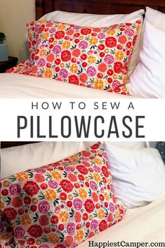 how to sew a pillowcase