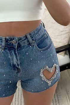 cade eaton and willa grant | heartless by elsie silvr aesthetic Heart Cutout Jeans, Heart Cut Out Shirt, Heart Cut Out Top, Cade Eaton, Ive Concert, Heart Shorts, Eras Outfit, Bedazzled Jeans, Cut Out Jeans