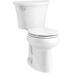 a white toilet with the lid up